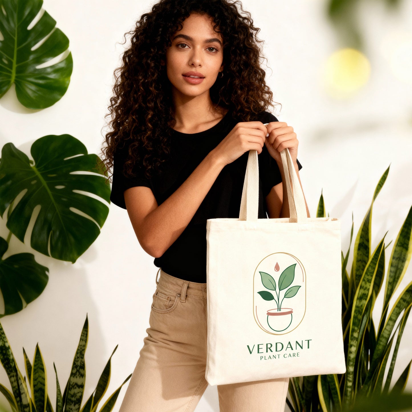 Cotton Canvas Tote Bags with Custom Full Color Print