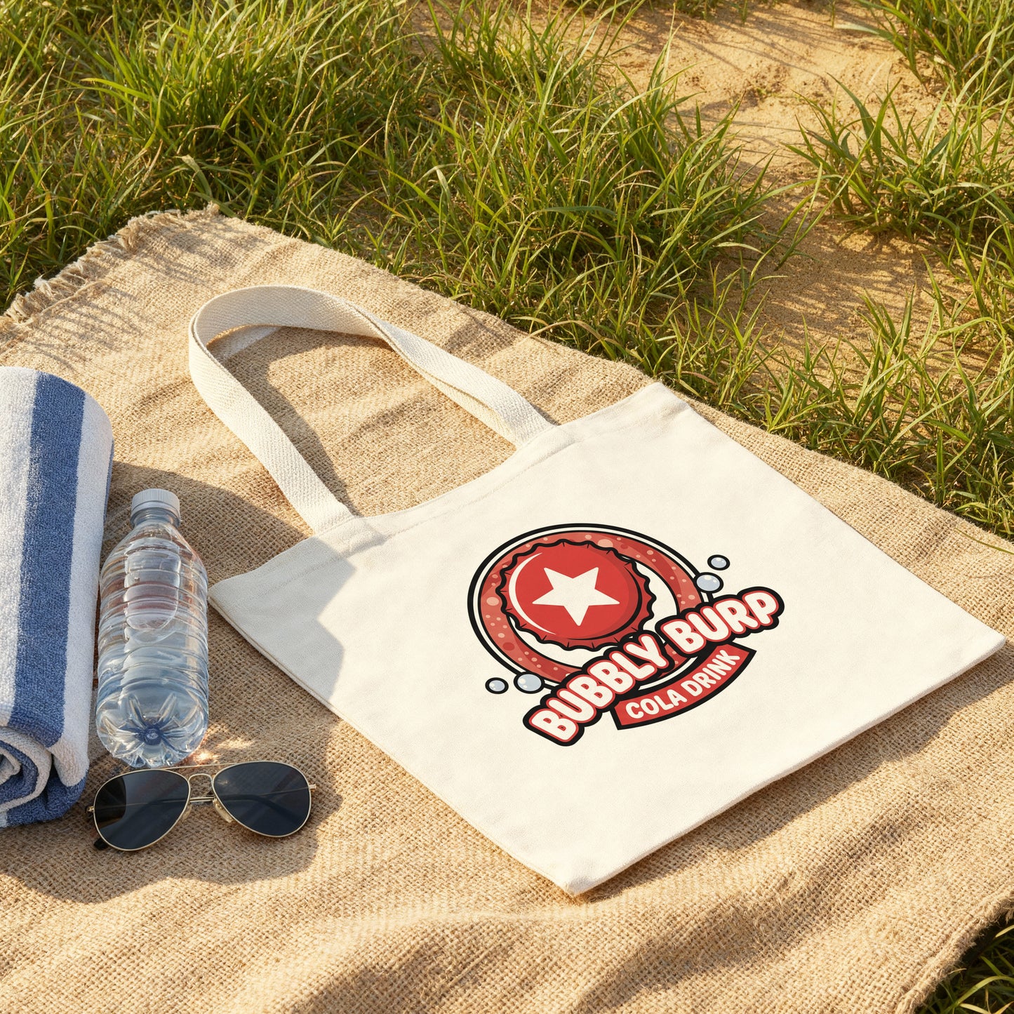 Cotton Canvas Tote Bags with Custom Full Color Print