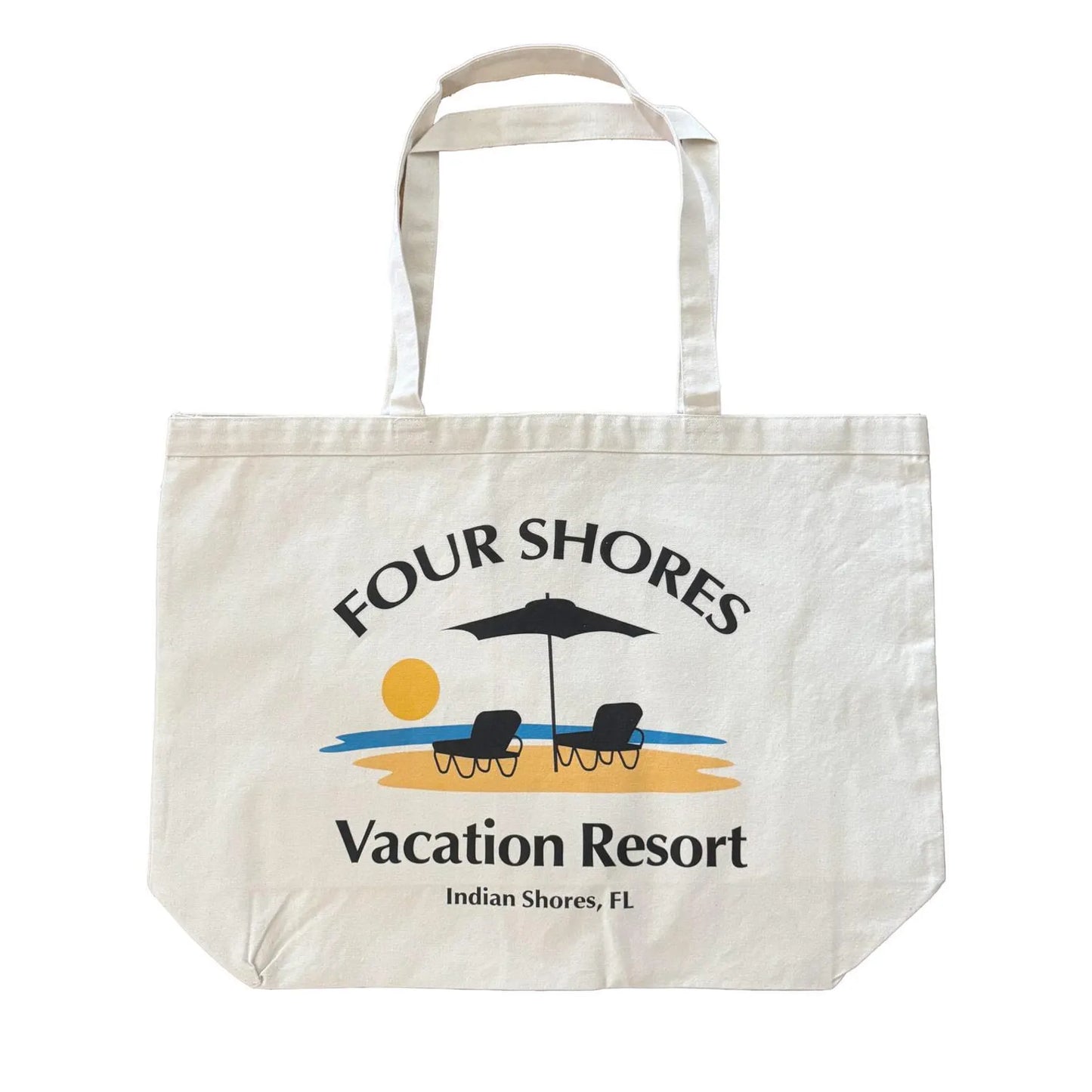 100 Custom Tote Bags (BAG230) with One Sided Print, Natural Color