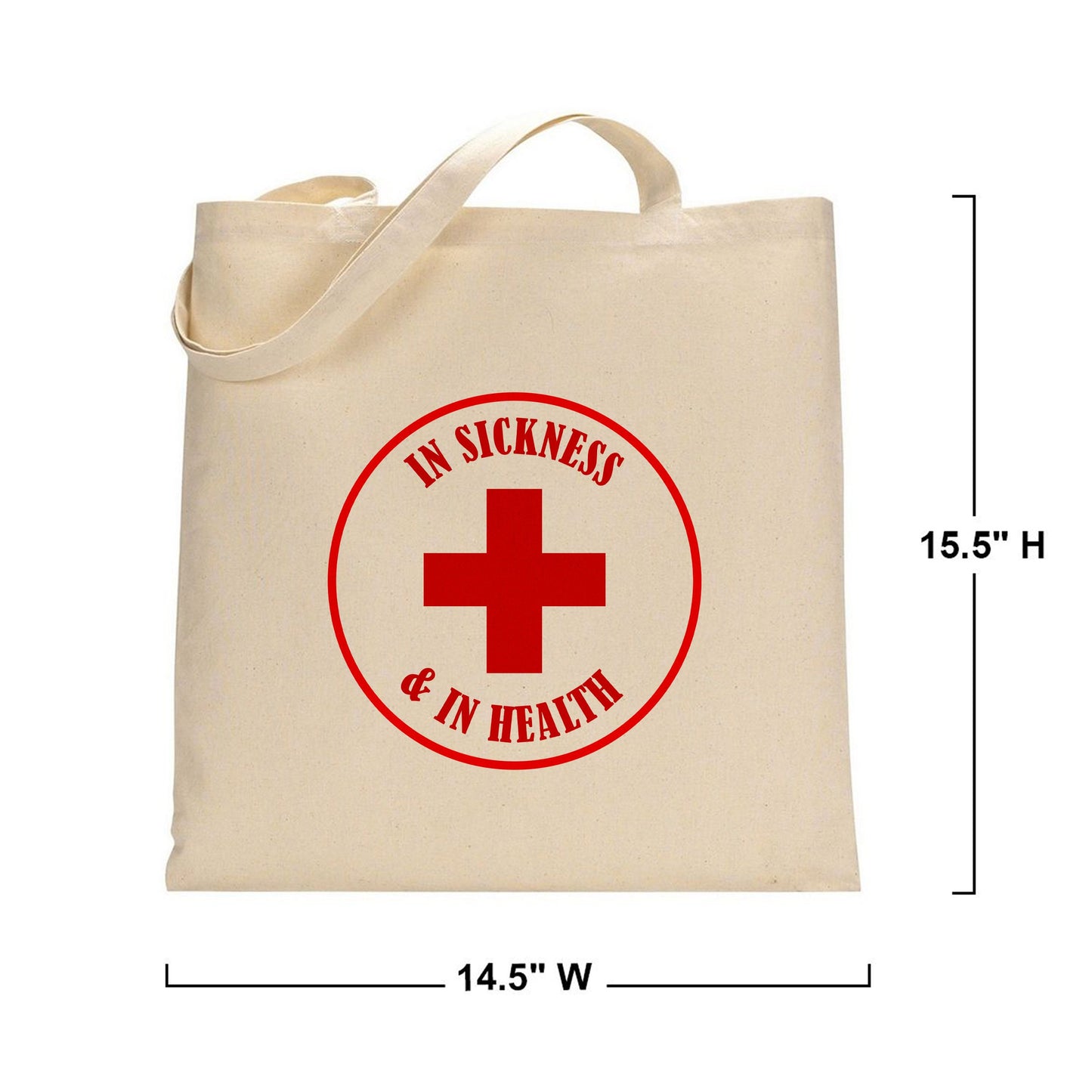 In Sickness and in Health Bag - Wedding favor bag Personalized Hangover kit Survival bag for Bachelorette Kit Wedding welcome guest gift bag