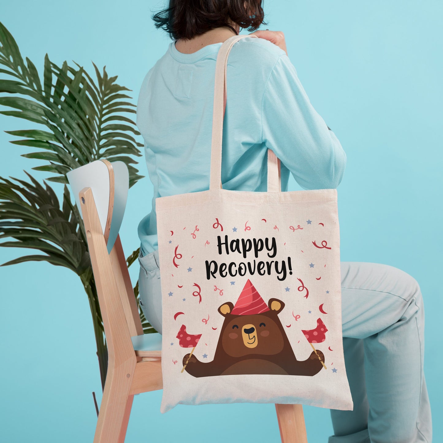 Happy Recovery Bag - Get well Soon bag, Patient Care Tech Bag, Happy Day Bag Survival bag for Patient Hospital Gift Bag, Patient Gifts
