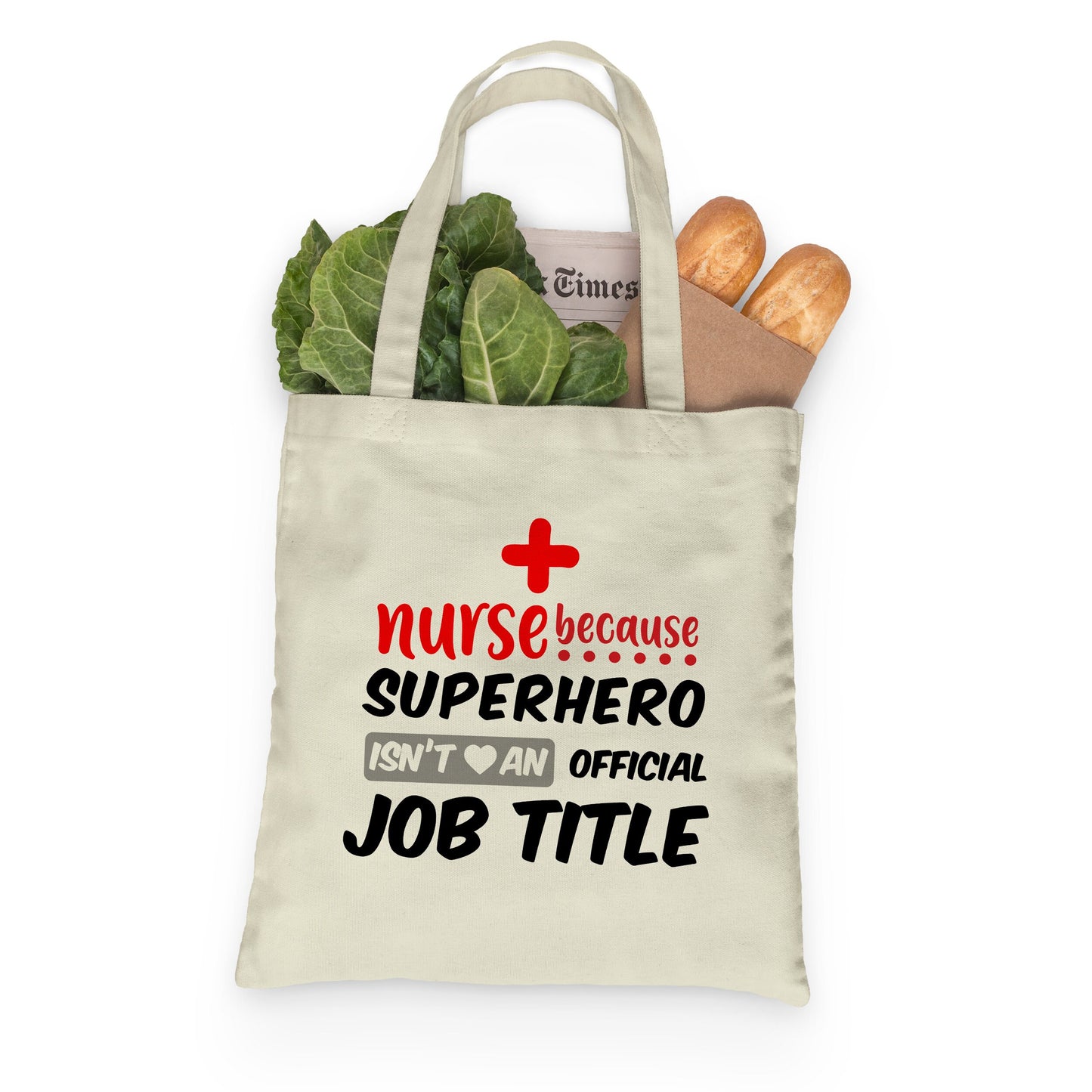 Nurse Appreciation Tote Bag Nurse Superhero, Nurse Tote, Nursing Thank You Gift, Personalized Nurse Gift, Nurse Tote, Thank You Heroes