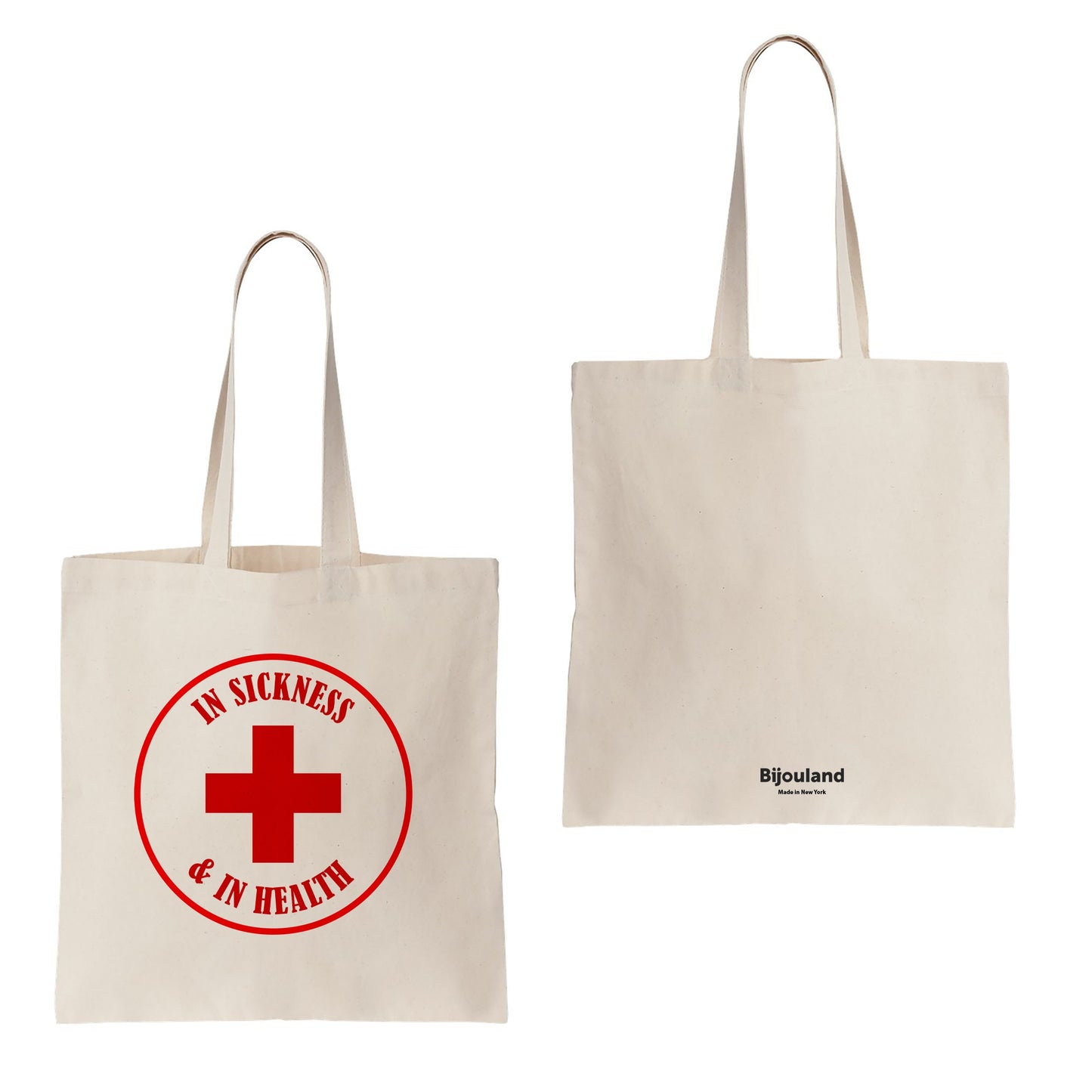 In Sickness and in Health Bag - Wedding favor bag Personalized Hangover kit Survival bag for Bachelorette Kit Wedding welcome guest gift bag