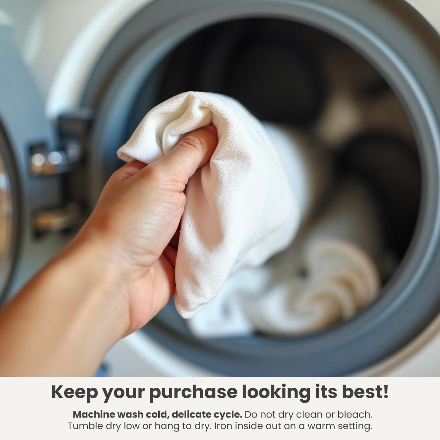 I Knead You Cat Kitchen Towel - Funny Cat Pun Gift for Bakers, Cat Moms & Lovers - Flour Sack Organic Cotton