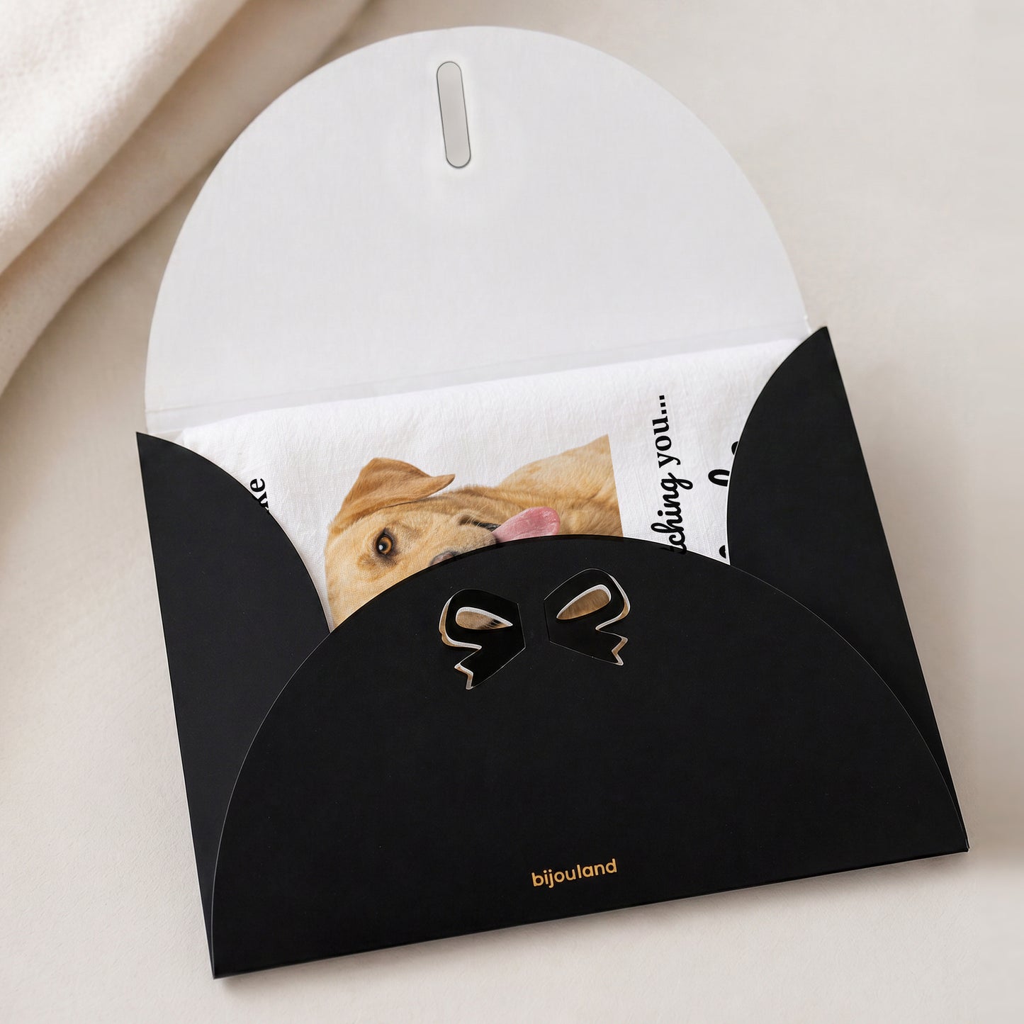 Personalized Pet Photo Kitchen Towel, Funny Pet Lover Gift