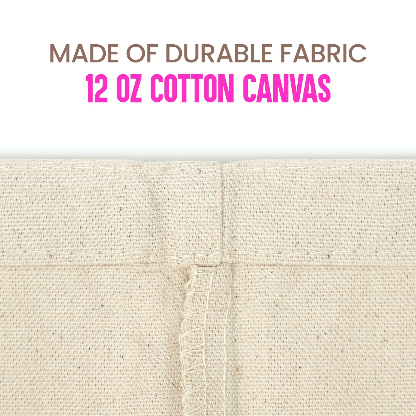 Cotton Canvas Tote Bags with Custom Full Color Print