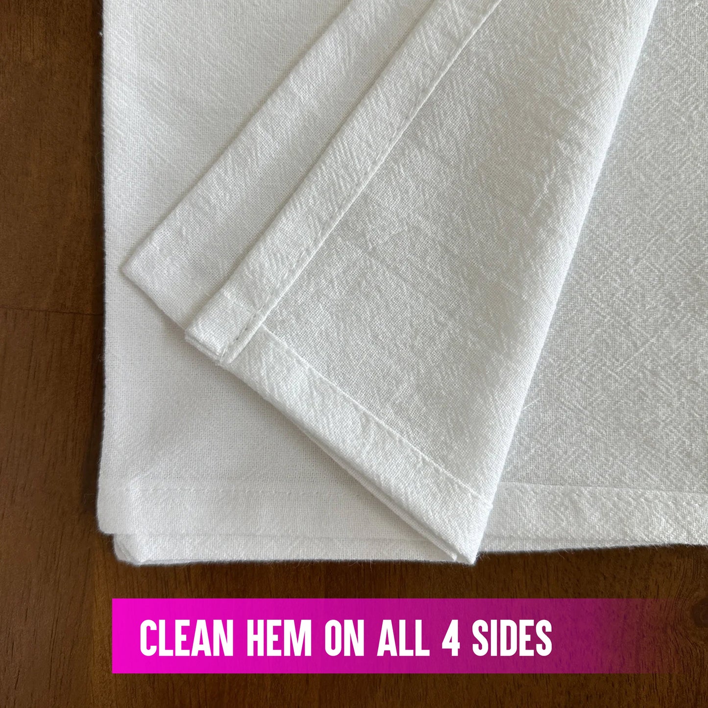 Spring Birds On Branch with Flowers -  White Flour Sack Kitchen Towel