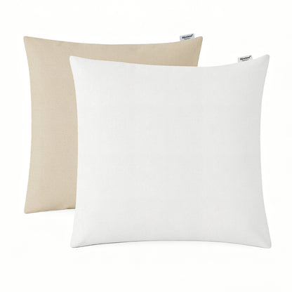 Custom Pillow Cover with Personalized Print: Decorative Throw Pillow Case, 18x18 inches, Cotton