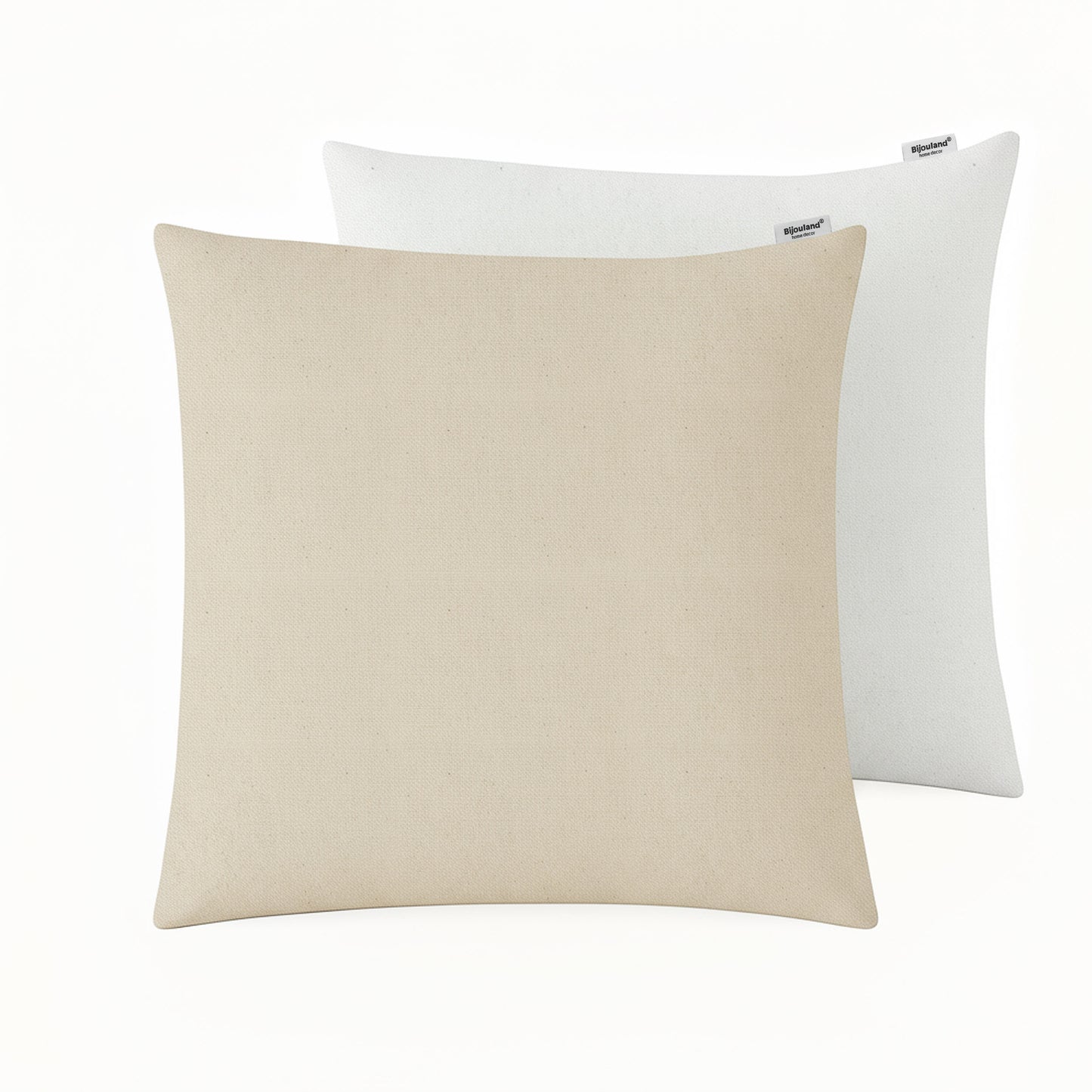 Custom Pillow Cover with Personalized Print: Decorative Throw Pillow Case, 18x18 inches, Cotton