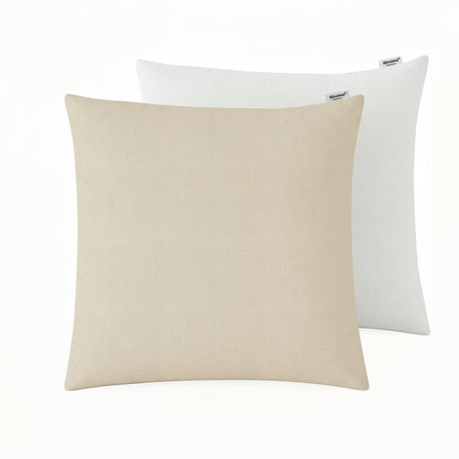 Custom Pillow Cover with Personalized Print: Decorative Throw Pillow Case, 18x18 inches, Cotton