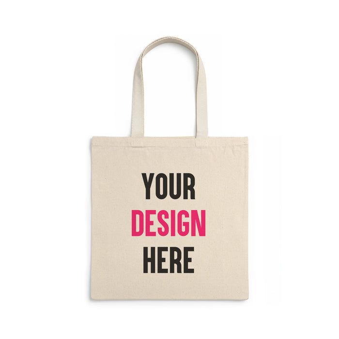 Custom Canvas Tote Bags with Full Color Print - eco-friendly cotton canvas tote bag