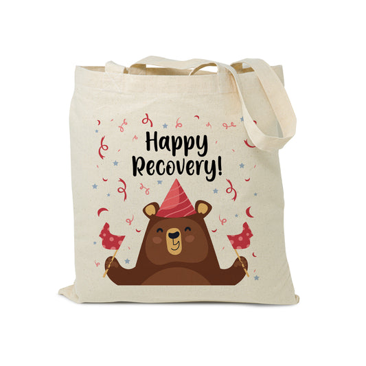 Happy Recovery Bag - Get well Soon bag, Patient Care Tech Bag, Happy Day Bag Survival bag for Patient Hospital Gift Bag, Patient Gifts