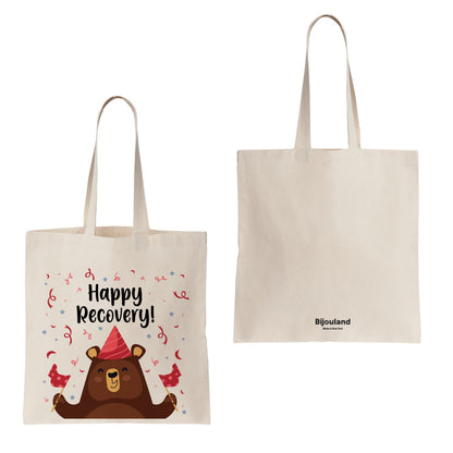 Happy Recovery Bag - Get well Soon bag, Patient Care Tech Bag, Happy Day Bag Survival bag for Patient Hospital Gift Bag, Patient Gifts