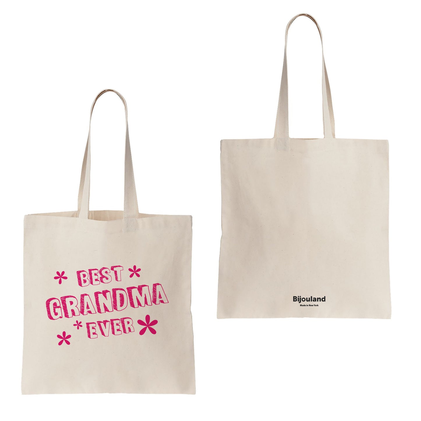 Best Grandma Ever Tote Bag, Grandma mothers day gift, Cotton Reusable Bag, Grandmother Gifts, Nana Gift, Granny Gift, Gifts for Grandma
