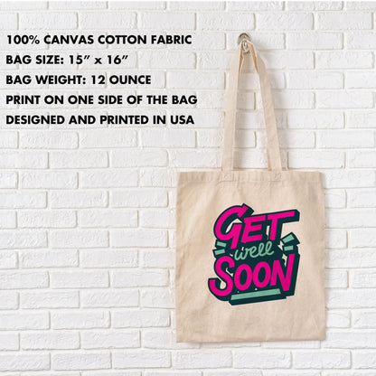 Get Well Soon Bag - Happy Recovery bag, Patient Care Tech Bag, Happy Day Bag Survival bag for Patient Hospital Gift Bag, Patient Gifts