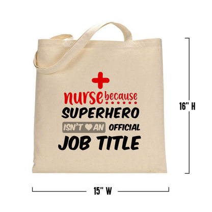 Nurse Appreciation Tote Bag Nurse Superhero, Nurse Tote, Nursing Thank You Gift, Personalized Nurse Gift, Nurse Tote, Thank You Heroes