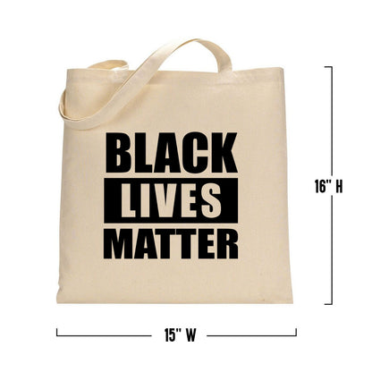 Black Lives Matter Bag, Black History BLM Tote Bag, Canvas Tote Bag Black Lives Matter, Reusable Cotton Bag Black History Bag Shopping Bag