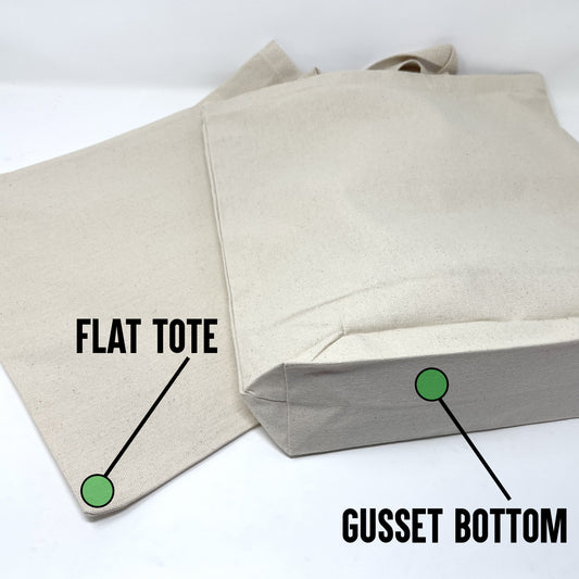 Love Cotton Canvas Tote Bag - Valentine's Day Gift - Reusable Eco-Friendly Durable Bag - Red Love Heart Design