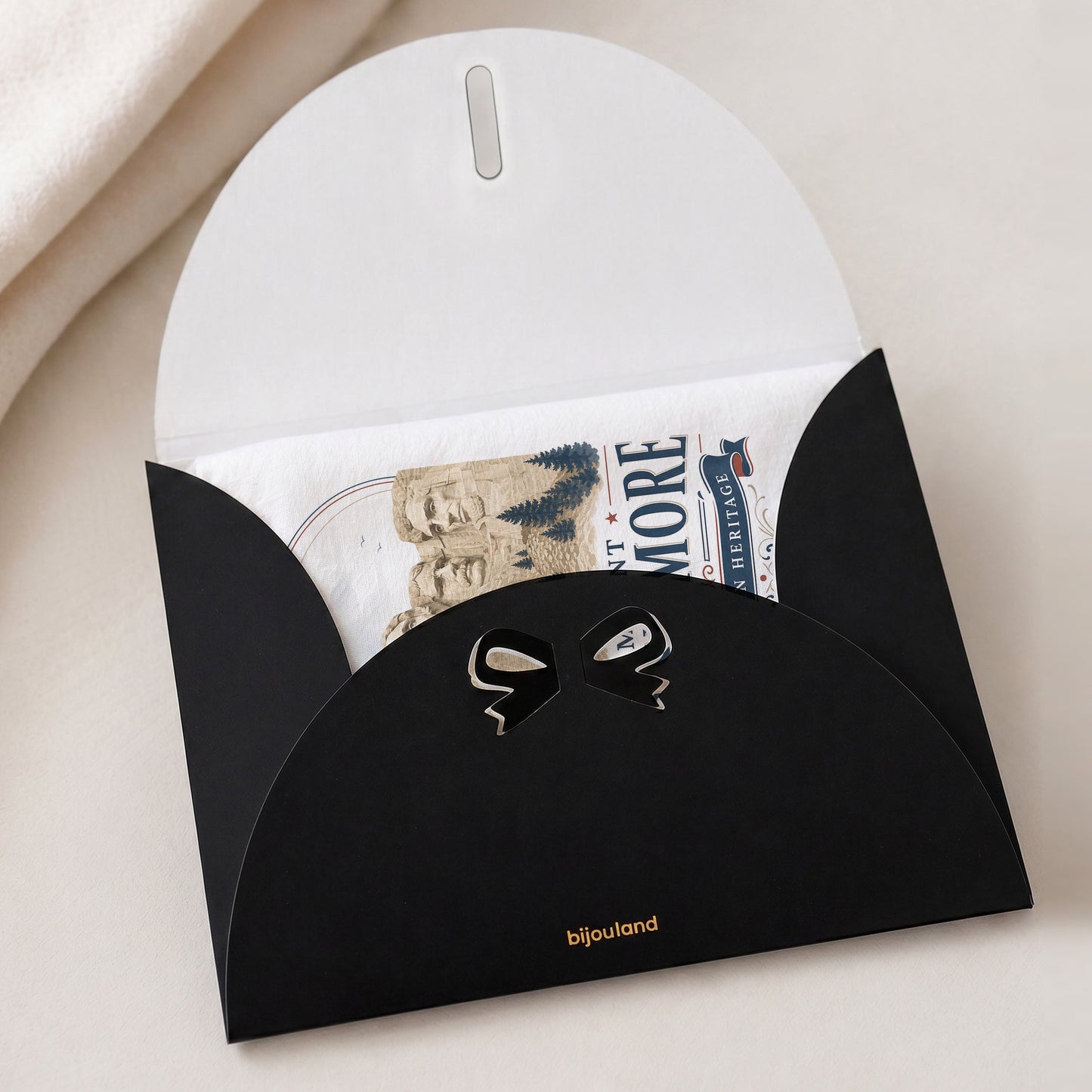 Mount Rushmore Heritage Tea Towel gift envelope option