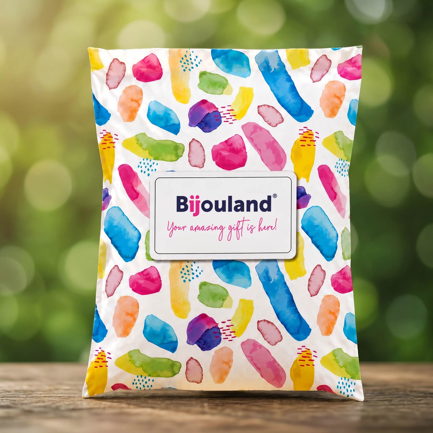 Bijouland tea towel gift envelope packaging option