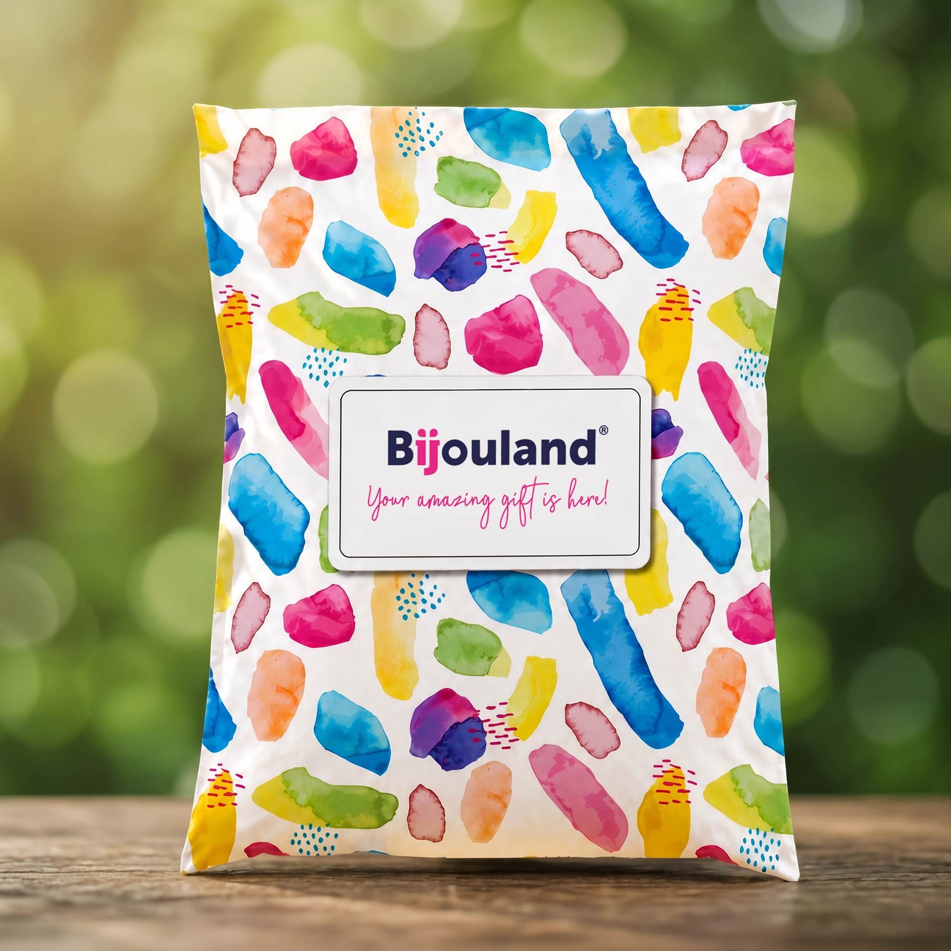 Bijouland tea towel gift envelope packaging option