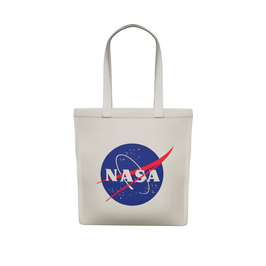 NASA Logo Tote Bag - Iconic Nasa Meatball Space Cotton Canvas Bag