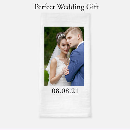 Personalized Custom Kitchen Towel Flour Sack 100% Cotton