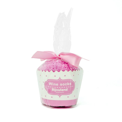 Bring Me Some Winе Socks - Gift for Mother’s Day With Cute Cupcake Package