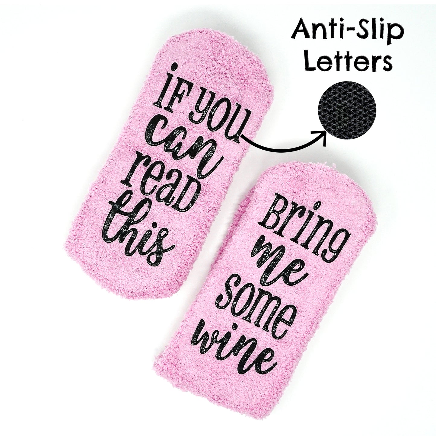 Bring Me Some Winе Socks - Gift for Mother’s Day With Cute Cupcake Package